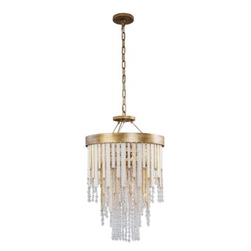 Lafayette Four Light Chandelier in Havana Gold by Varaluz