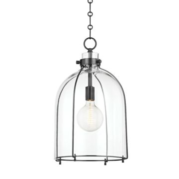 Eldridge One Light Pendant in Old Bronze by Hudson Valley