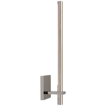 Axis LED Wall Sconce in Polished Nickel by Visual Comfort Signature