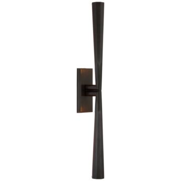 Galahad LED Wall Sconce in Bronze by Visual Comfort Signature