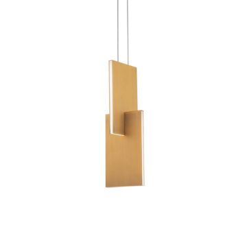 Amari LED Chandelier in Aged Brass by Modern Forms