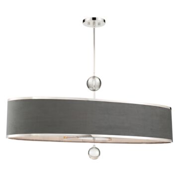 Luxour Island Pendant in Polished Nickel by Metropolitan