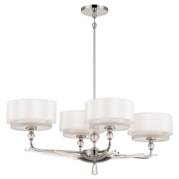 Sutton Island Pendant in Polished Nickel by Metropolitan