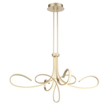 Astor LED Chandelier in Soft Gold by George Kovacs