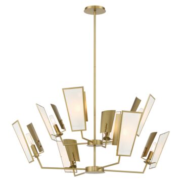 Ricochet Chandelier in Soft Brass by Minka-Lavery