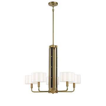 Chelsea Chandelier in Soft Brass by Minka-Lavery