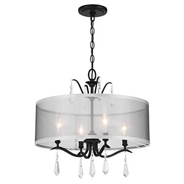 Laurel Estate  Foyer Semi Flush in Coal by Minka-Lavery