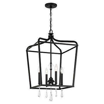 Laurel Estate  Foyer Pendant in Coal by Minka-Lavery