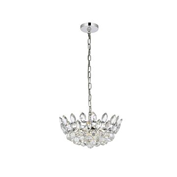 Emilia 3-Light Pendant in Chrome