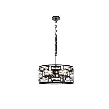 Kennedy 5-Light Pendant in Black
