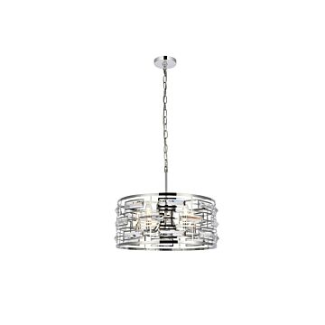 Kennedy 5-Light Pendant in Chrome