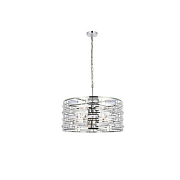 Kennedy 5-Light Pendant in Chrome