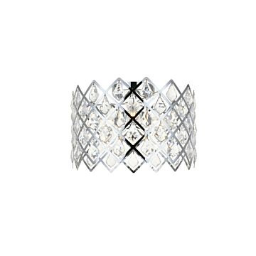 Lyla 3-Light Flush Mount in Chrome