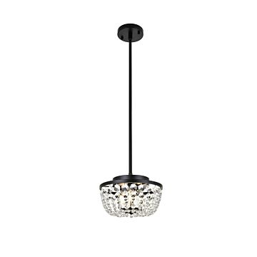Gianna 3-Light Pendant in Black