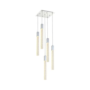 Weston 5-Light Pendant in Chrome