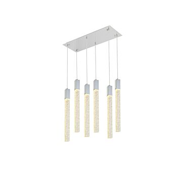 Weston 6-Light Pendant in Chrome