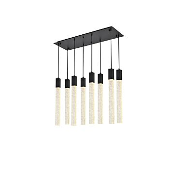 Weston 8-Light Pendant in Black