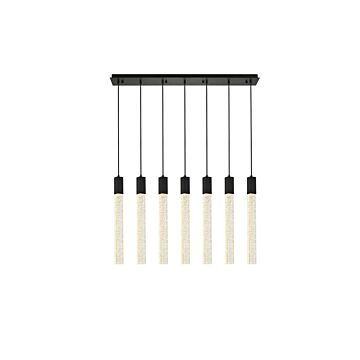 Weston 7-Light Pendant in Black