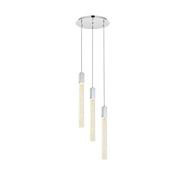 Weston 3-Light Pendant in Chrome