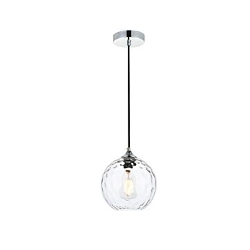 Cashel 1-Light Pendant in Chrome