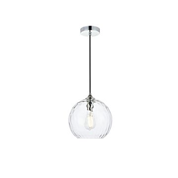 Cashel 1-Light Pendant in Chrome