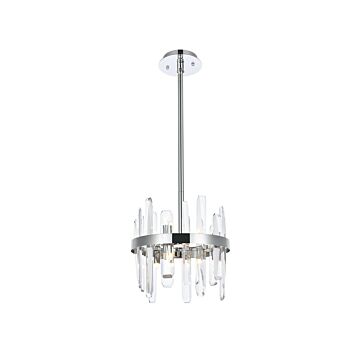 Serena 6-Light Pendant in Chrome