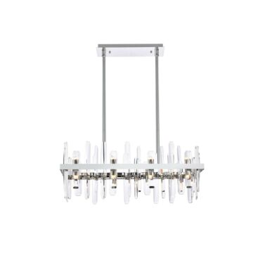 Serena 16-Light Chandelier in Chrome