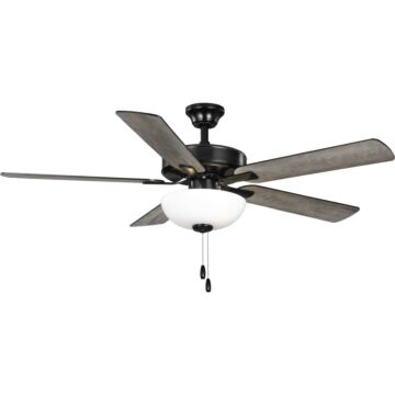 Airpro Builder Fan 52" Ceiling Fan in Matte Black by Progress Lighting