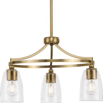 Parkhurst 3-Light Chandelier in Brushed Bronze