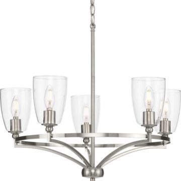 Parkhurst 5-Light Chandelier in Brushed Nickel