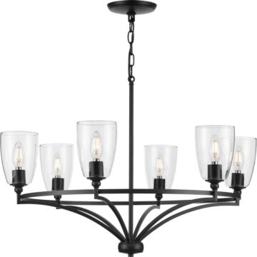 Parkhurst 6-Light Chandelier in Matte Black