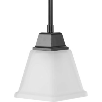 Clifton Heights 1-Light Pendant in Matte Black