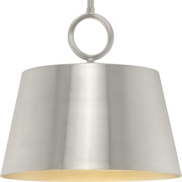 Parkhurst 1-Light Pendant in Brushed Nickel