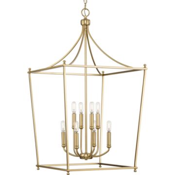 Parkhurst 8-Light Foyer Chandelier in Brushed Bronze