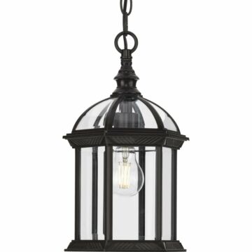 Dillard 1-Light Outdoor Hanging Lantern in Antique Bronze