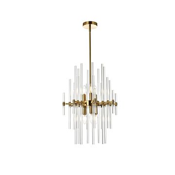 Sienna 6-Light Pendant in Gold