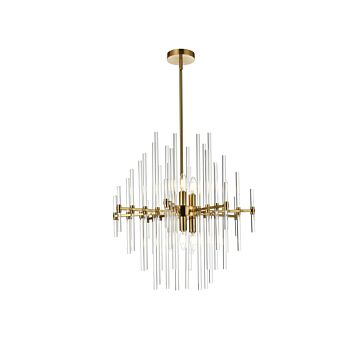 Sienna 6-Light Pendant in Gold