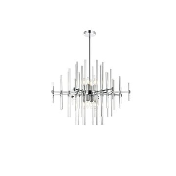 Sienna 8-Light Pendant in Chrome
