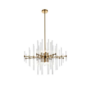 Sienna 8-Light Pendant in Gold