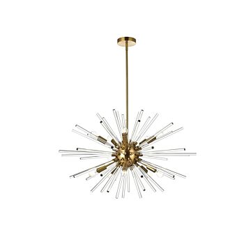 Sienna 10-Light Pendant in Gold