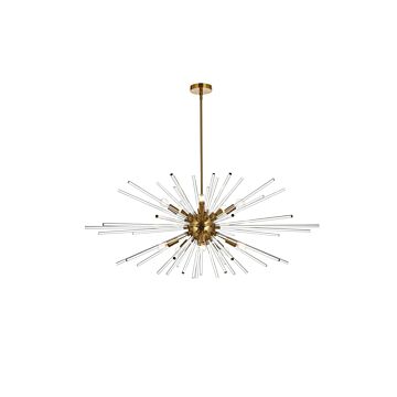 Sienna 10-Light Pendant in Gold