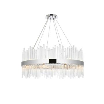 Dallas 20-Light Pendant in Chrome