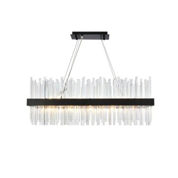 Dallas 20-Light Pendant in Black