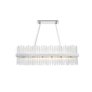 Dallas 24-Light Pendant in Chrome