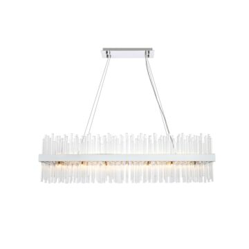 Dallas 28 Light Chandelier in Chrome by Elegant Lighting