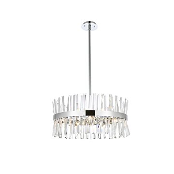 Serephina 14-Light Pendant in Chrome