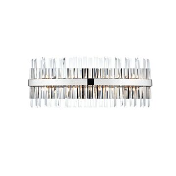 Serephina 8-Light Bathroom Vanity Light Sconce in Chrome