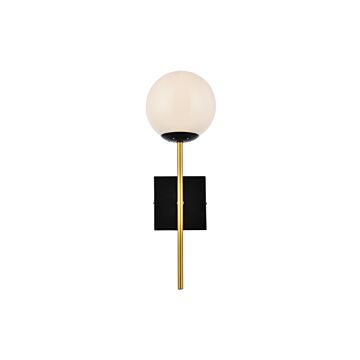 Neri 1-Light Wall Sconce in Black