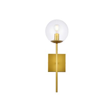Neri 1-Light Wall Sconce in Brass