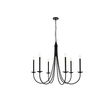 Cohen 6-Light Pendant in Black